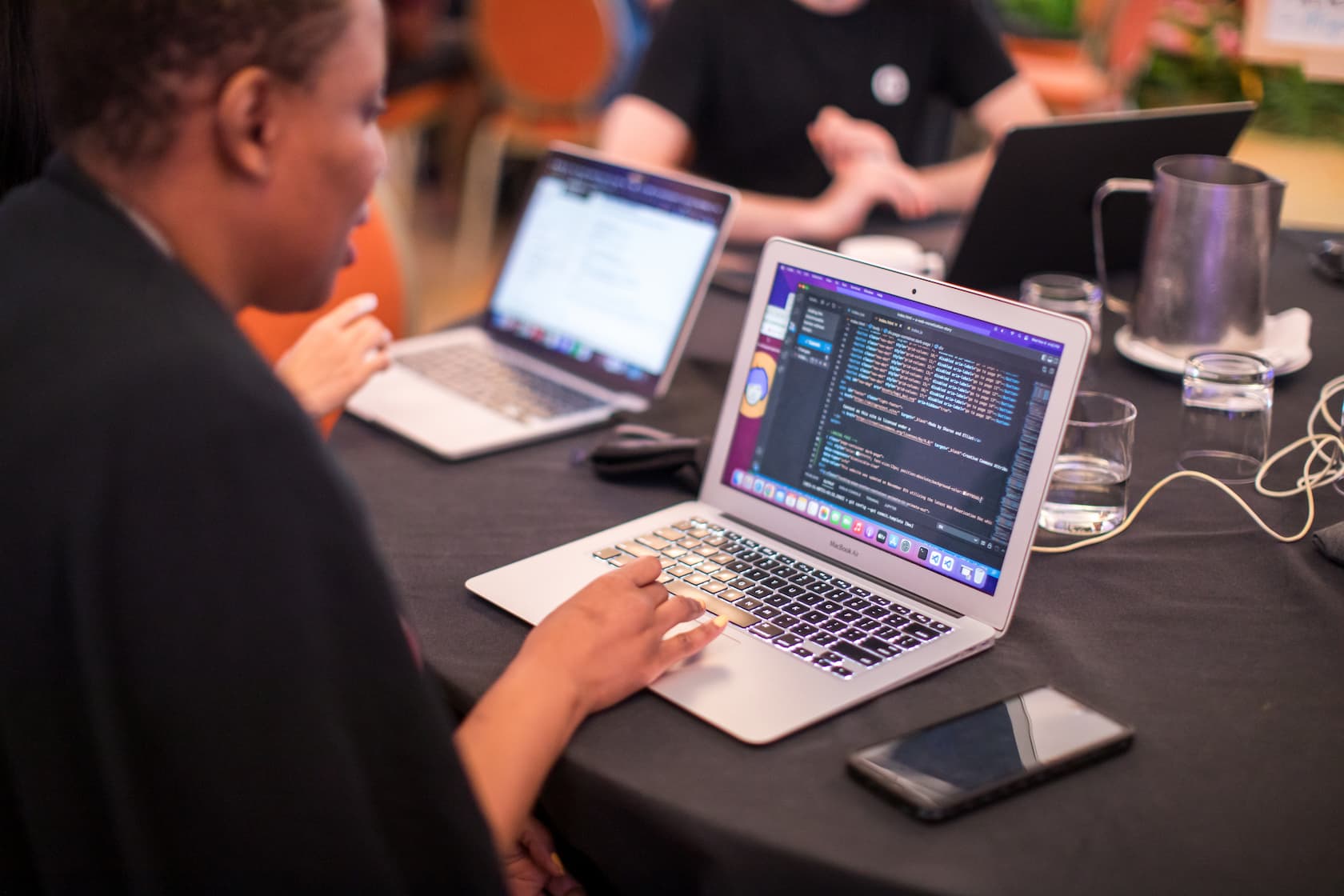 Developer working on Open Payments during our Costa Rica Hackathon